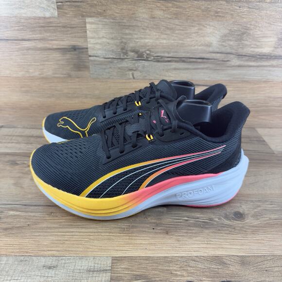 Puma Size 9 Scend Pro Black Women Running Shoes Sneakers Trainers 378776… - Picture 1 of 7